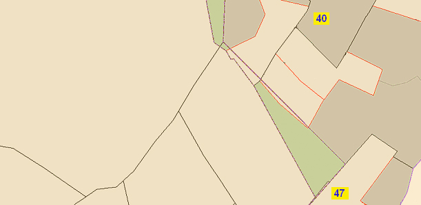 Mapa ampliat de Toloriu